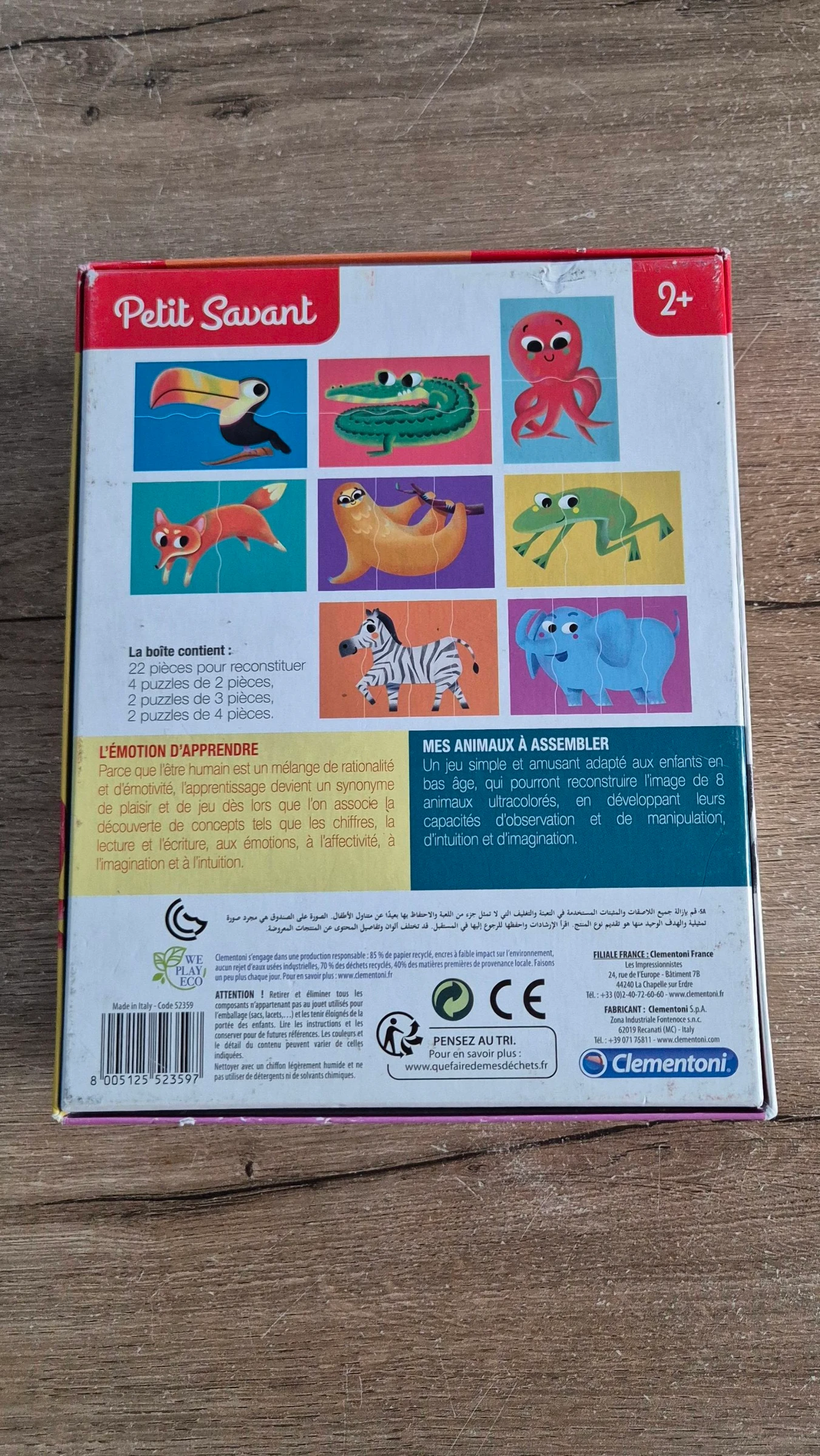 Rompecabezas Mis animales para armar – photo 5
